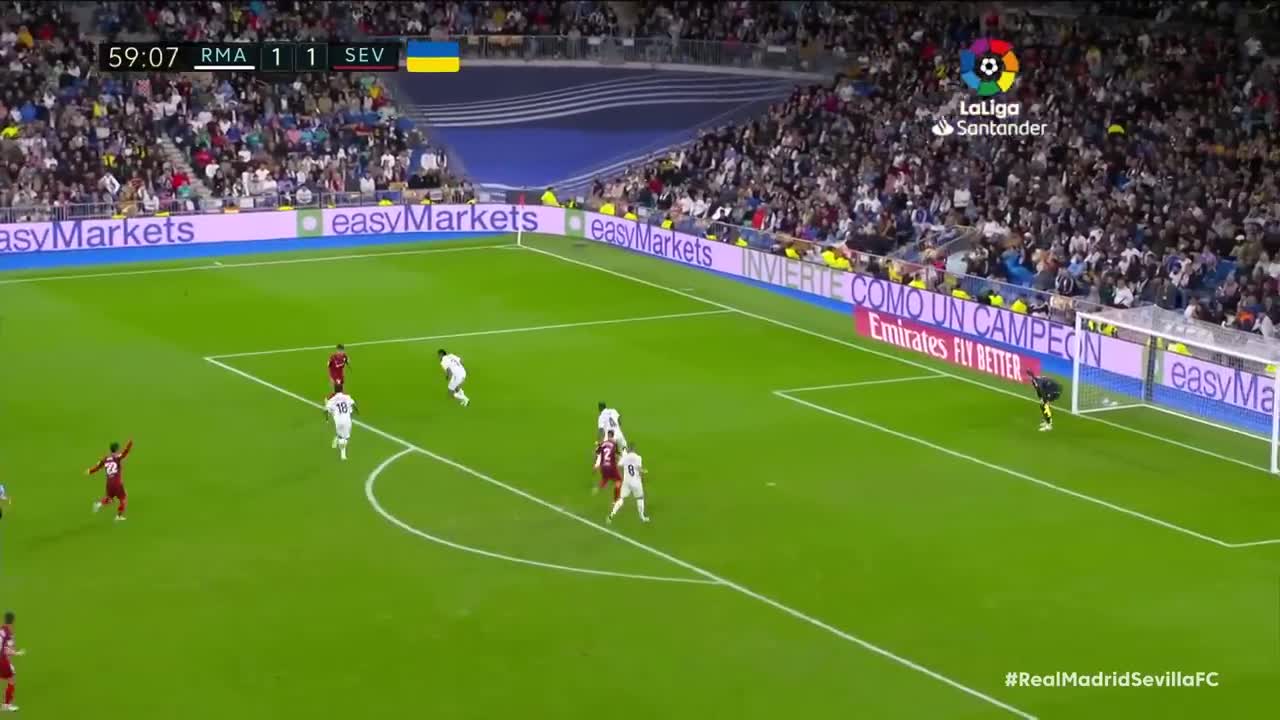 Highlights Real Madrid vs Sevilla FC (3-1)