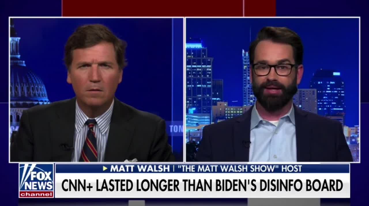 Matt Walsh Has the BEST Reaction to Biden's Ministry of Truth Imploding