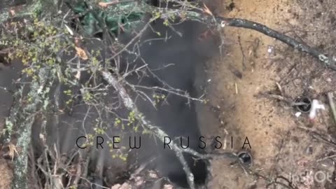 RAF Drone Deletes Ukrainian in his Position