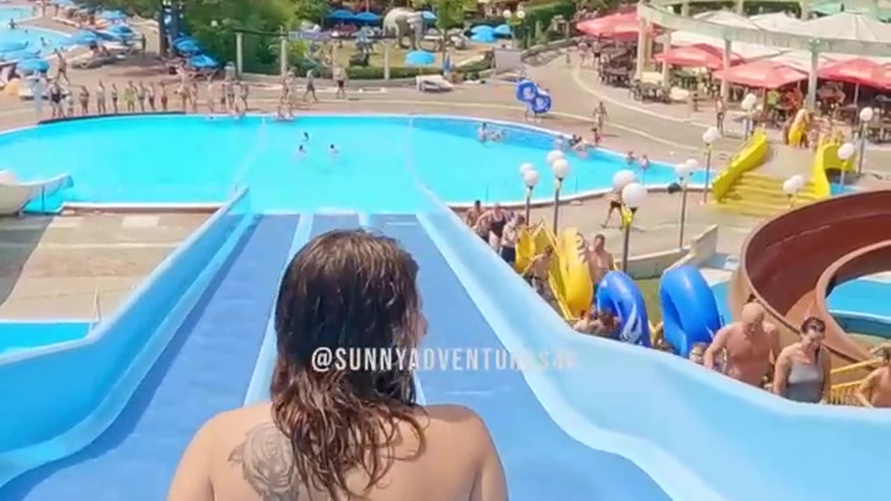 squirttly sliding with bikini :q