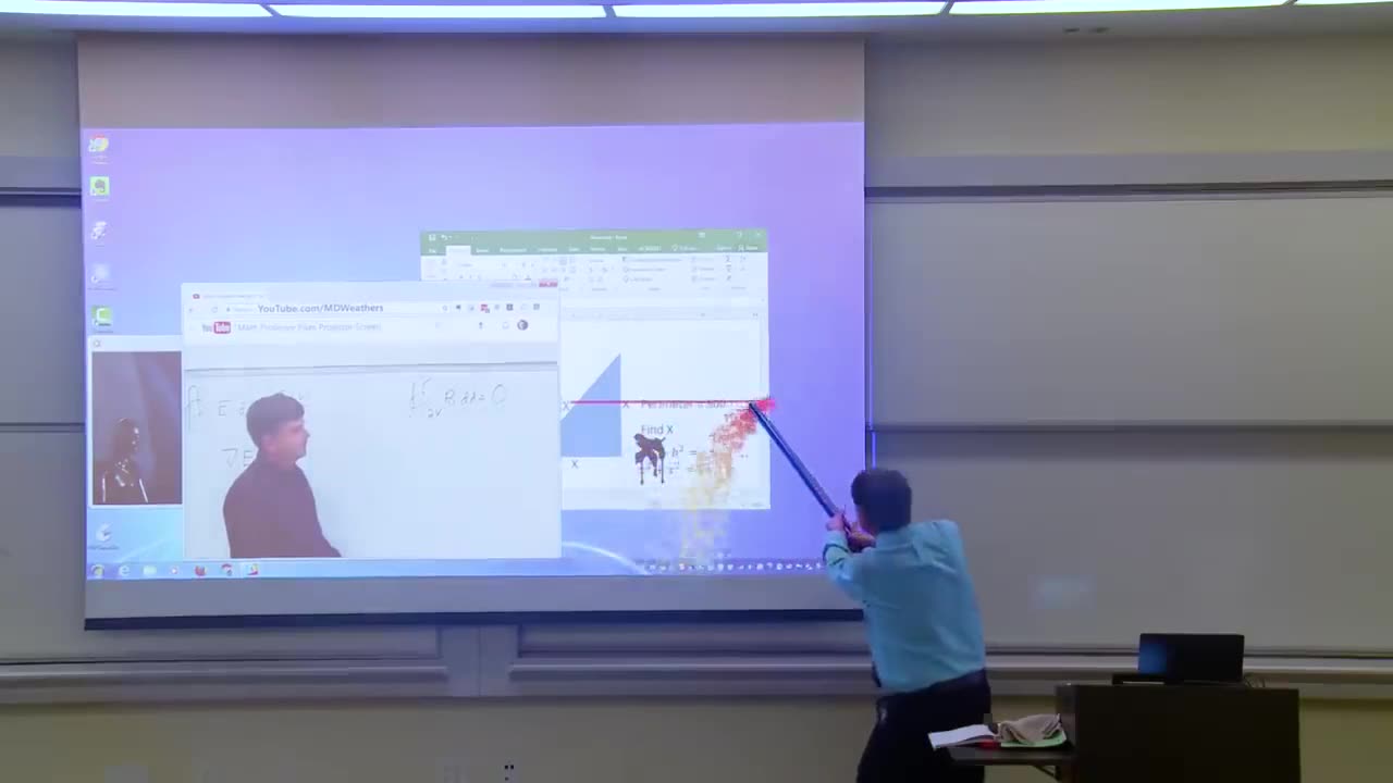 CRAZY TEACHER!