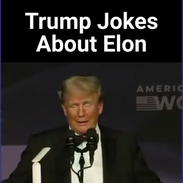 Trump Jokes About Elon