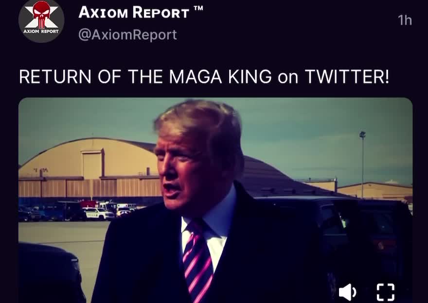 RETURN OF THE MAGA KING on TWITTER