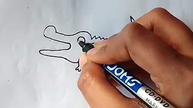 how to draw crocodile 🐊crocodile drawing for beginners step by step