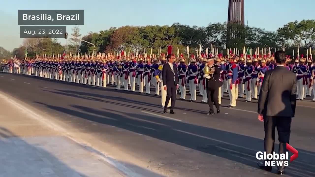 Brazil independence day: Embalmed heart of Portuguese "liberator" king presented to Bolsonaro