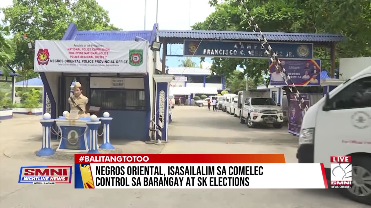 Barangay at SK elections sa Negros Oriental, tuloy sa October 30 —Comelec