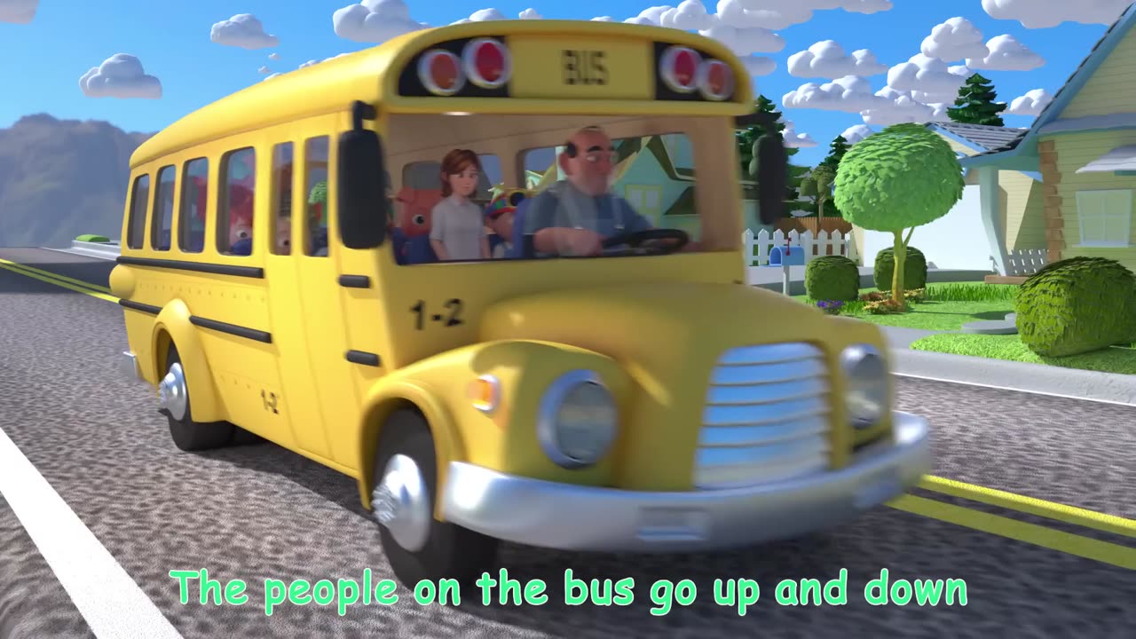 Wheels on the Bus | @CoComelon Nursery Rhymes & Kids Songs