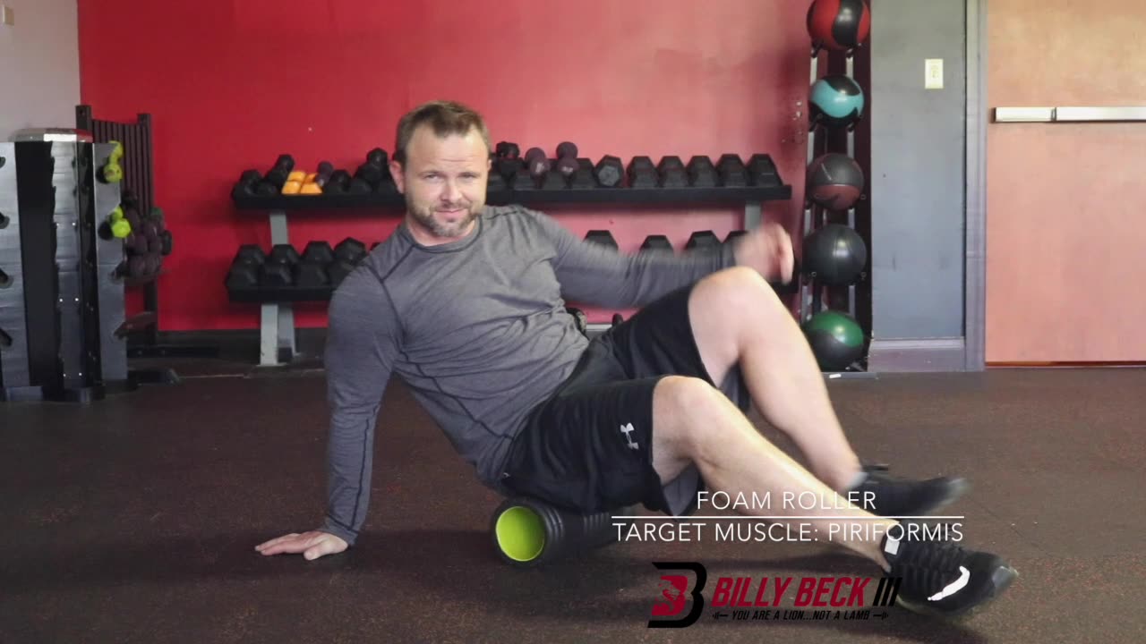 Foam Roller: Piriformis