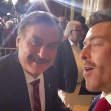 Kevin Posobiec just put Mike Lindell on the spot and asked who has the best promocode, Poso or Tanya
