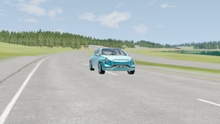 Head-on collision #1 - BeamNG Drive | World BeamNG Drive