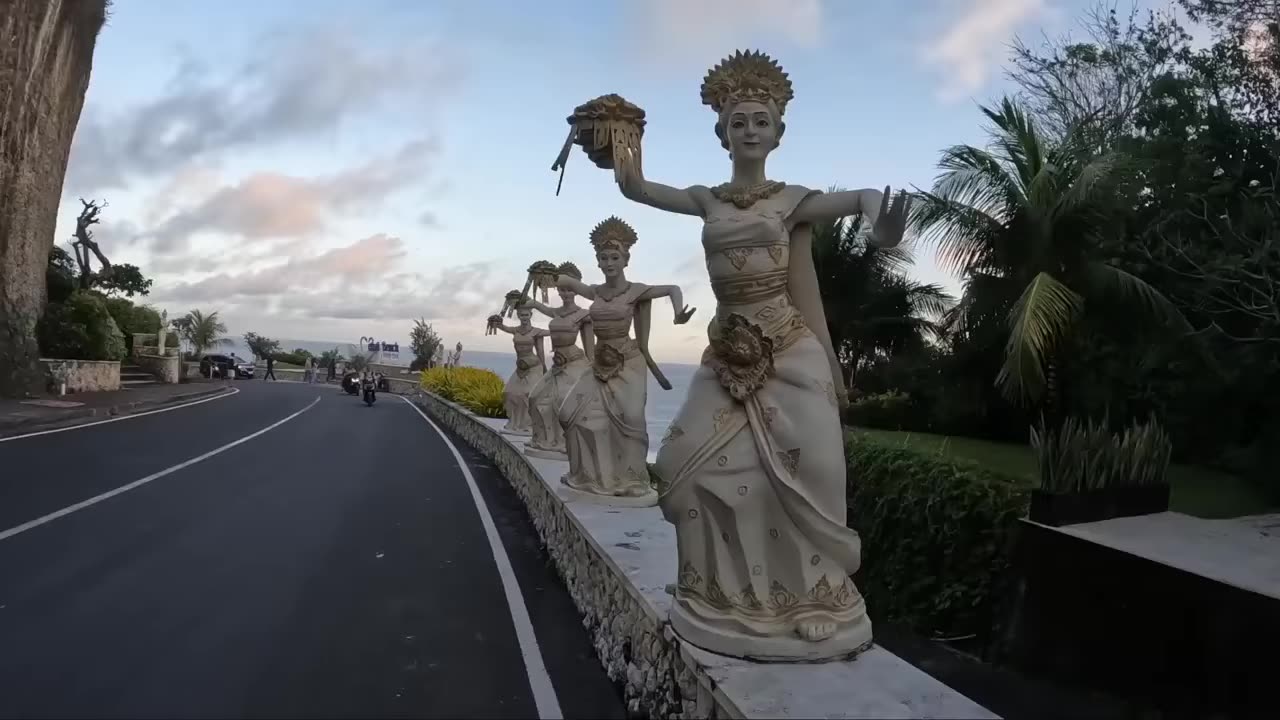 "Serenity and Beauty Unveiled: Melasti Beach, Bali"