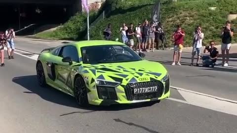 258 HD AUDI R8 V10 LAUNCH CONTROL