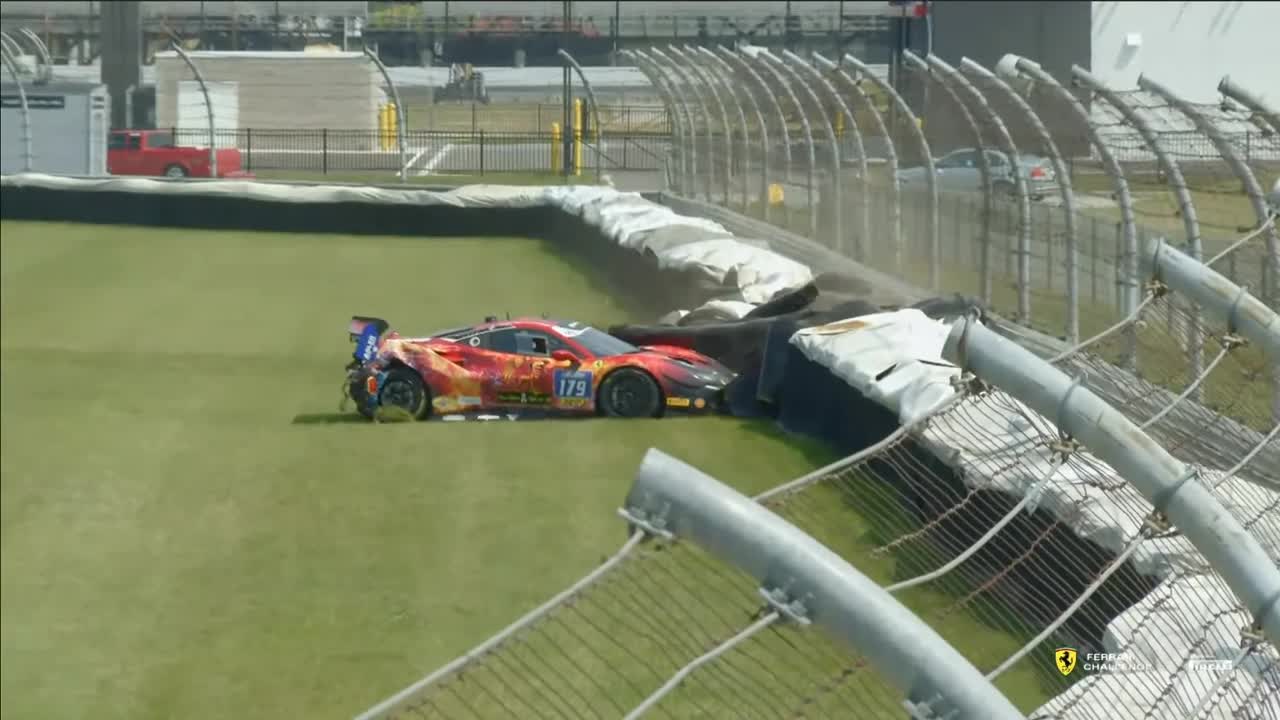 Ferrari Challenge North America (Coppa Shell) 2022. Q1 Indianapolis Motor Speedway.