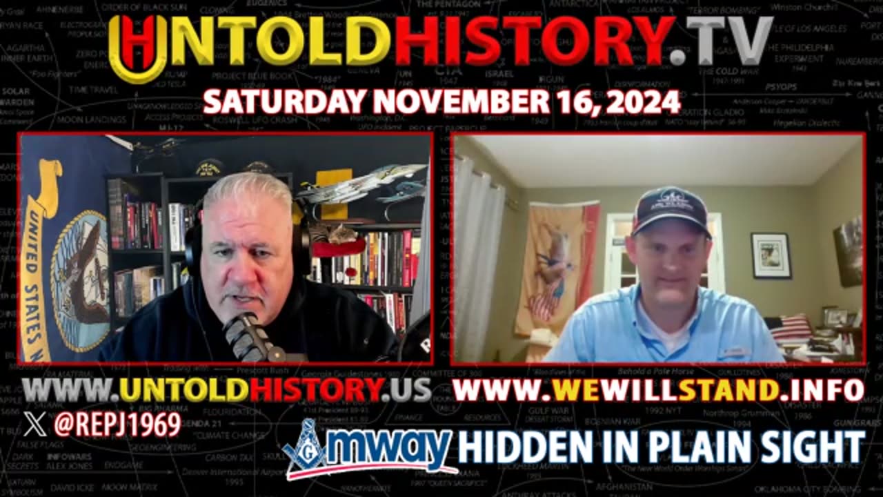 Ron Partain w/ Judah Ayers: The Freemason Ties To Amway, Hidden In Plain Sight! - 11/16/24