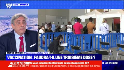 Hervé boissin et la promotion de la 3ieme dose (Covid19 France)