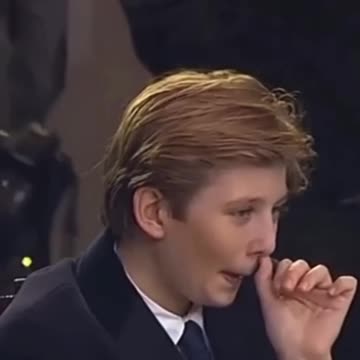 Barron Trump 😍 #barrontrump #donaldtrump #melaniatrump #trump #trump2024 #usa #shorts #reels #fyp