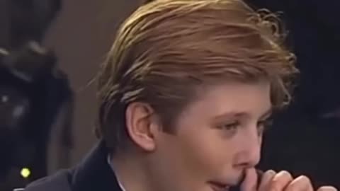 Barron Trump 😍 #barrontrump #donaldtrump #melaniatrump #trump #trump2024 #usa #shorts #reels #fyp