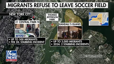 High school soccer game cancelled as migrants refuse to leave NYC field