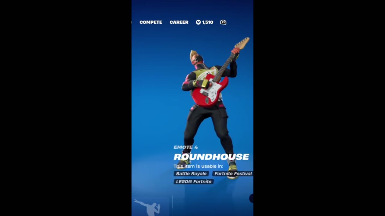 “NEW” ROUNDHOUSE FESTIVAL EMOTE GAMEPLAY! #fortnite #gaming #viral #fortniteclips #shorts