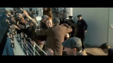 Titanic 3D the boat leaving the port official clip HD