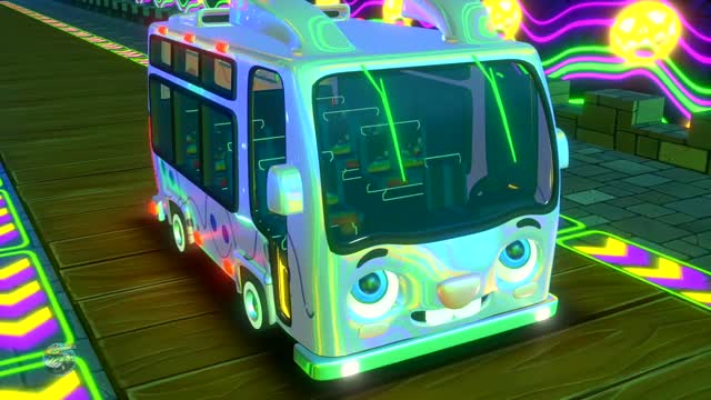 Wheels On The Bus Halloween Videos for Kids Cartoons for Children