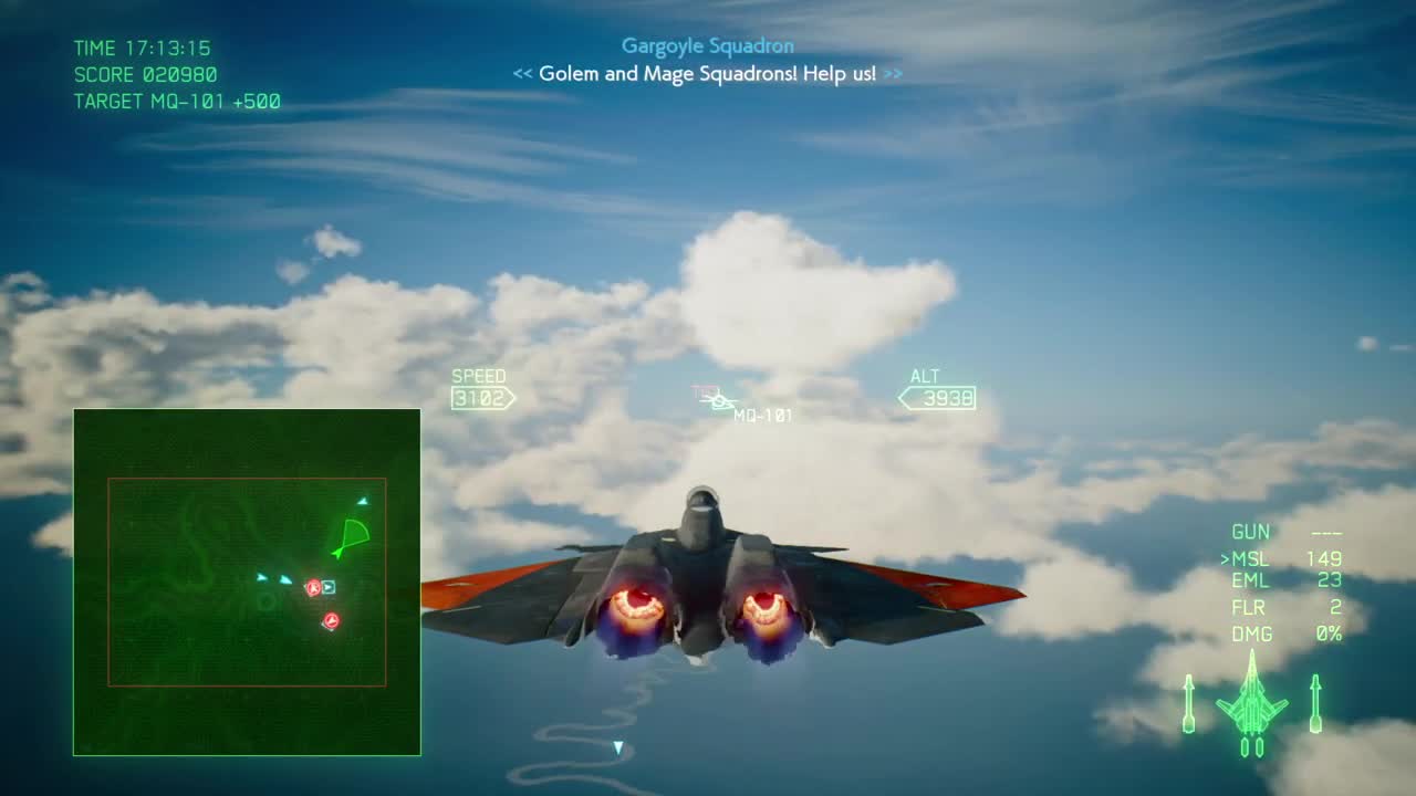 What Will Happen If We Helping Brownie In Mission 3 _ Ace Combat 7_ SKIES UNKNOW