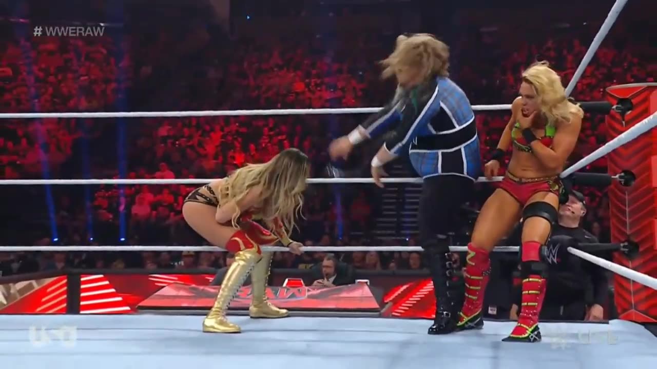 Divas Tag Team on Raw latest Fight