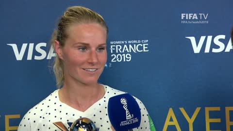 Amandine Henry – Player of the Match – France v Brazil