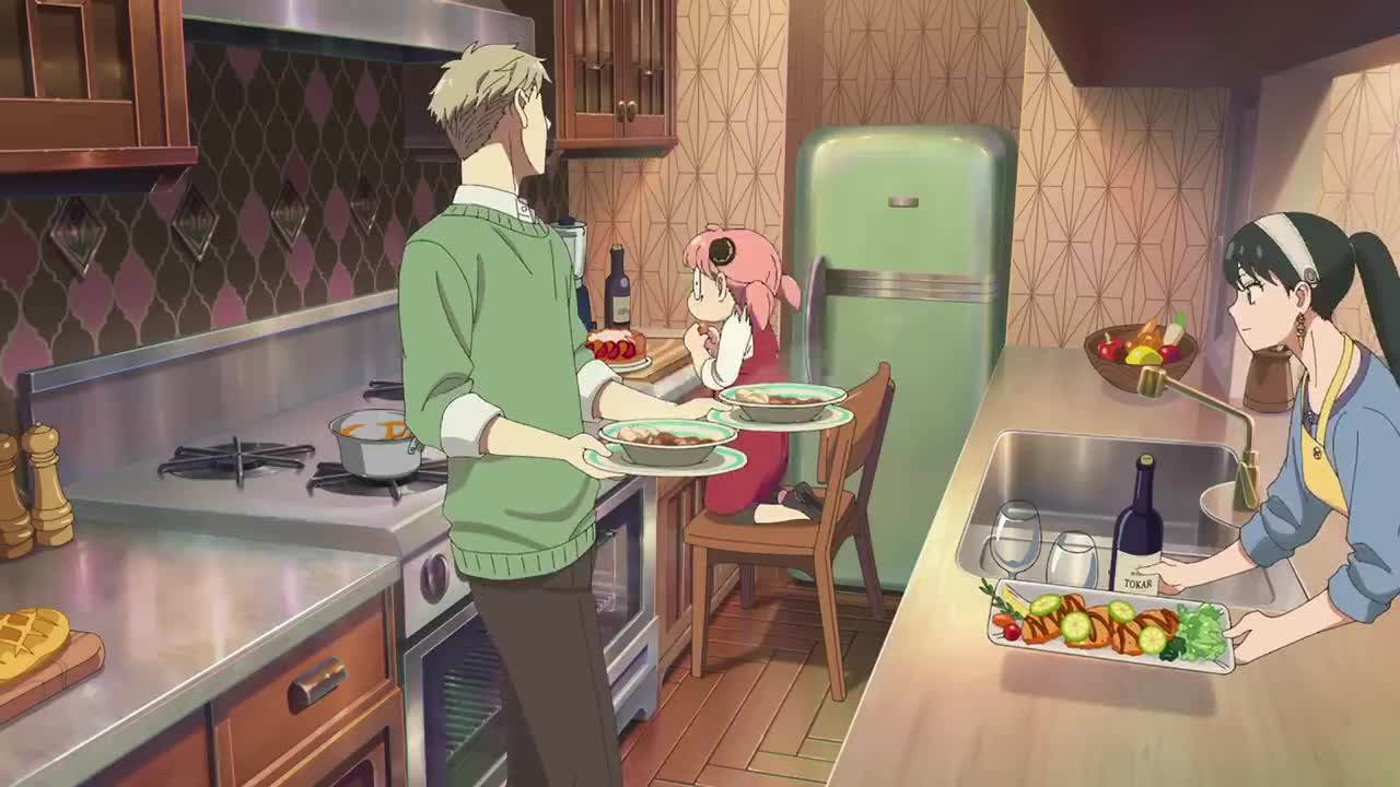 『SPY×FAMILY』第2クールエンディング主題歌アニメ映像(ノンクレジット)/“SPY x FAMILY” part2 Ending theme song animation