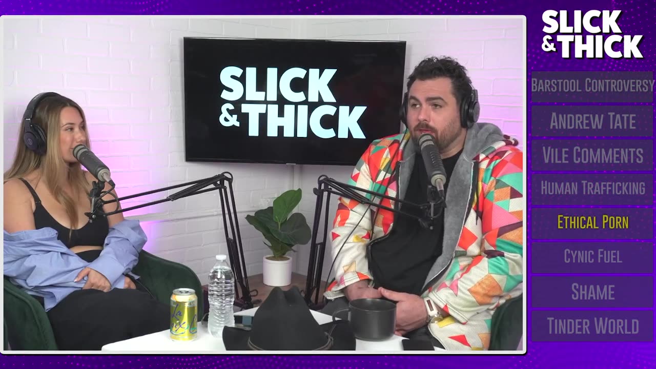 ADULT STAR EVA LOVIA TACKLES ANDREW TATE | "SLICK 'N' THICK" EP 13