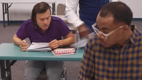 Teacher Caught his student cheating during exam