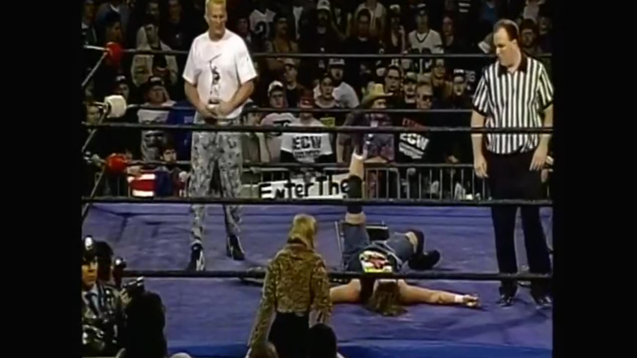 18 The Sandman vs Raven CyberSlam 1996