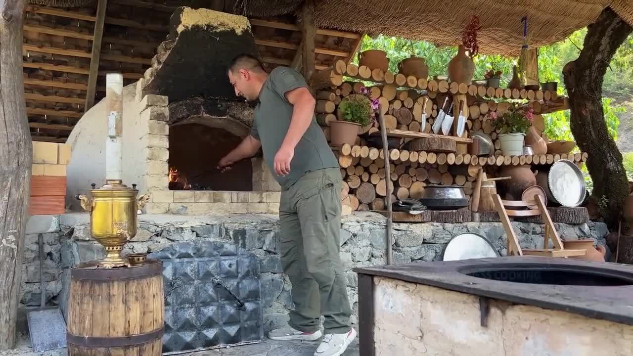 Impressive dog head meat. How rich it is.