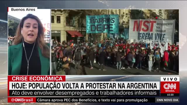 População volta a protestar na Argentina | NOVO DIA