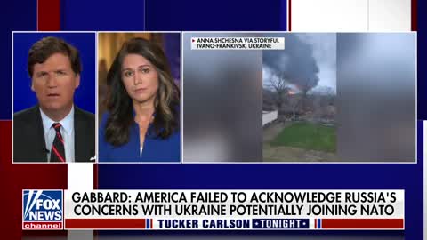 Tucker Carlson Tonight Feb 25 2022 Gabbard tells Tucker this war could have been avoided