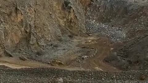 Explosions/Blasting at Rock quarry in Germany that begun during the 3rd Reich Era