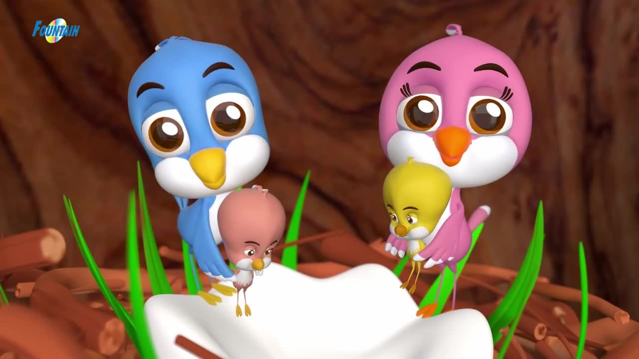 Chiv Chiv Chimni in 3D - Marathi 3D Rhymes _ Marathi Balgeet Song मराठी गाणी 2019