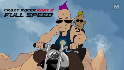 Crazy Racer Part 2 Full Speed - Funny Cartoon