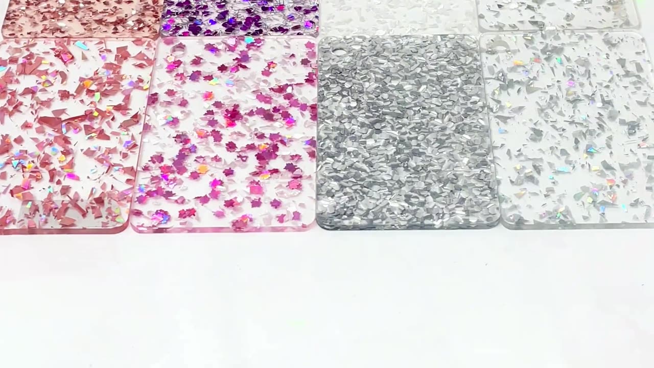 glitter acrylic sheet from Zhengde