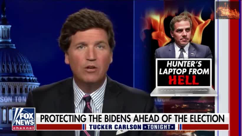 hUNter bIDEn Laptop finally hits MSM Tucker
