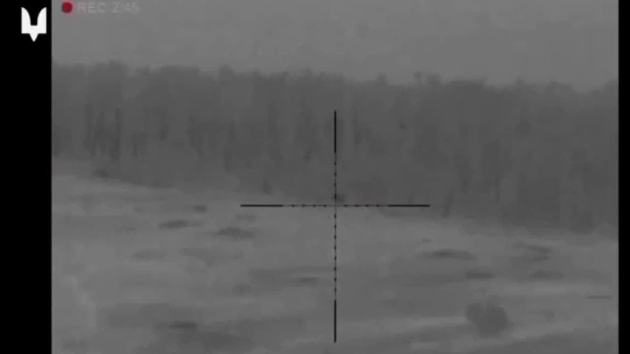 Incredible New Footage from Ukrainian Snipers