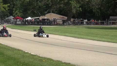 2019 VKA Brodhead - Vintage Yamaha Kart Race #3