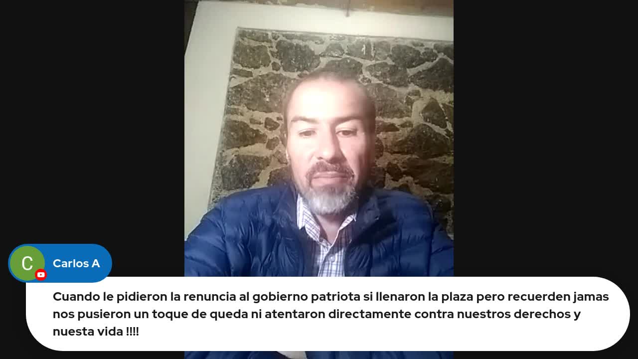 Rueda de Prensa Virtual - Marcha Por La Libertad