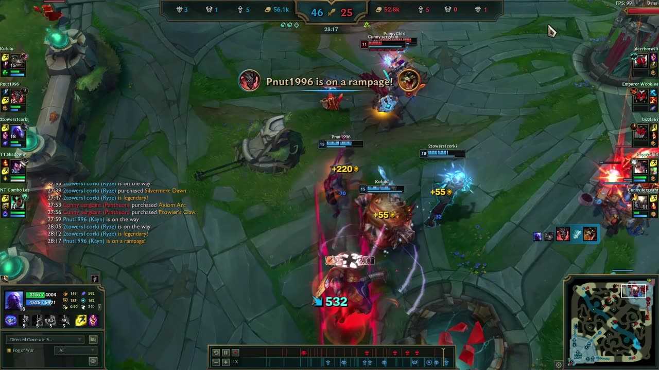 3v5 ranked win in LoL never ff !