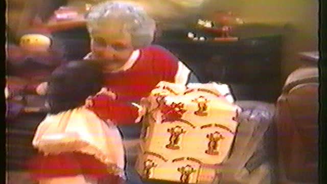 1987 Christmas with Grandchildren and Keith's and Nancy's 25th Wedding Anniversary