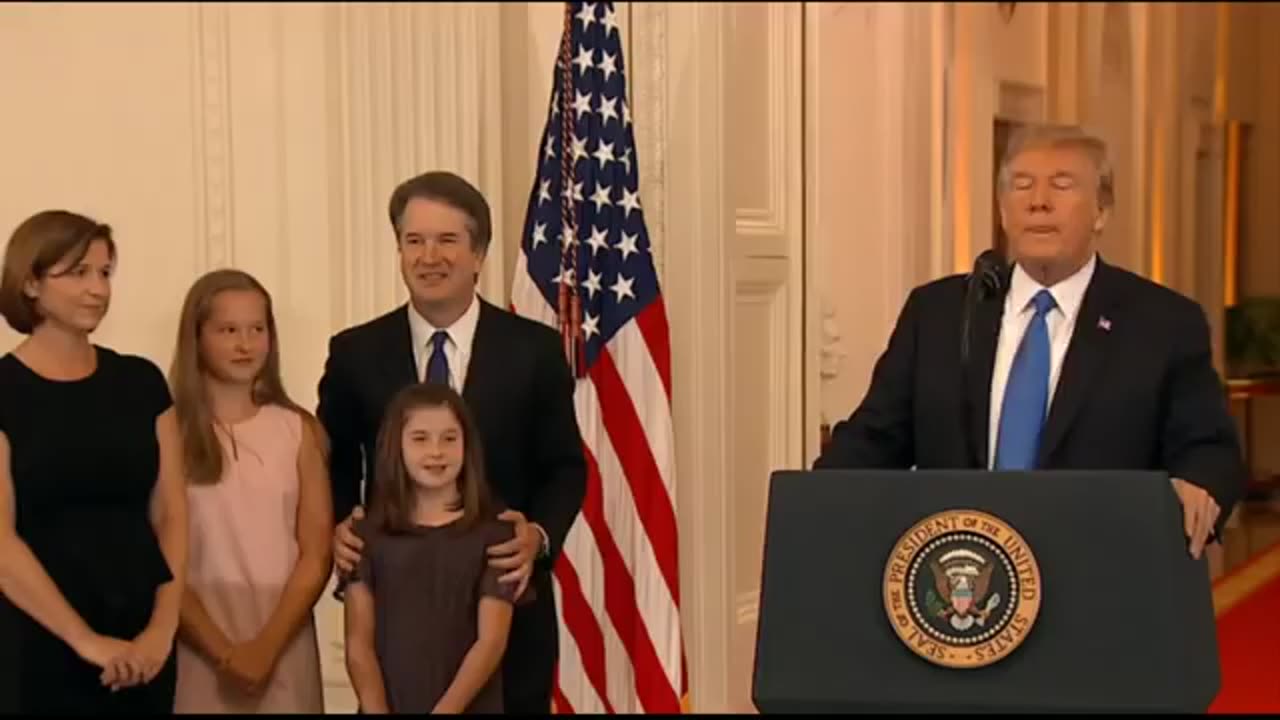 President Trump ANNOUNCES Supreme Court Pick_ Judge Brett Kavanaugh