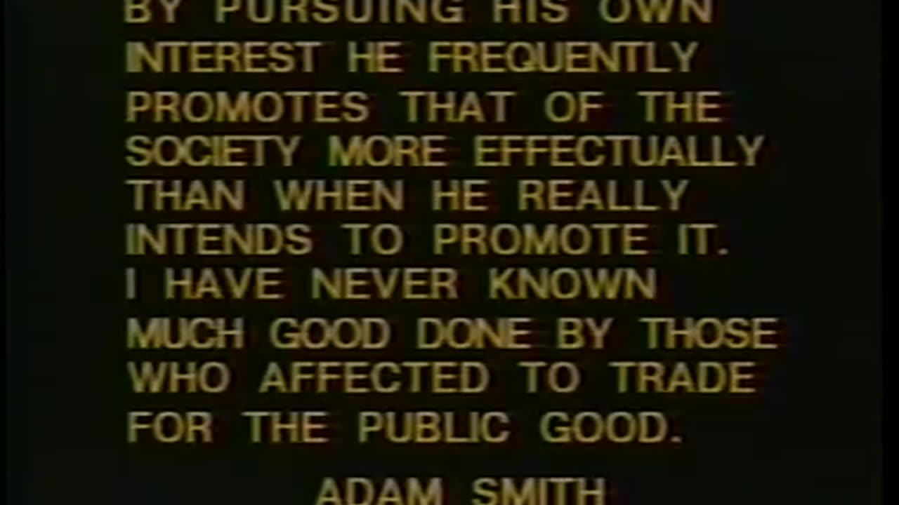 Milton Friedman on Phil Donahue - 1979