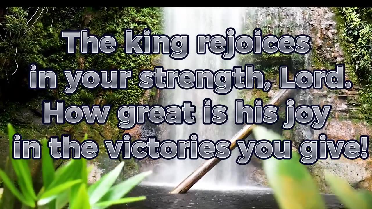 PSALM 21 BIBLE VERSES GOD'S MESSAGES