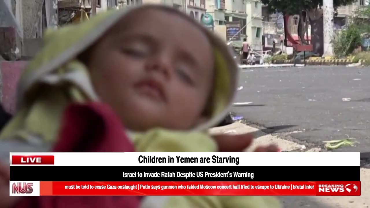 Desperate Humanitarian Crisis: Yemen's Starving Children