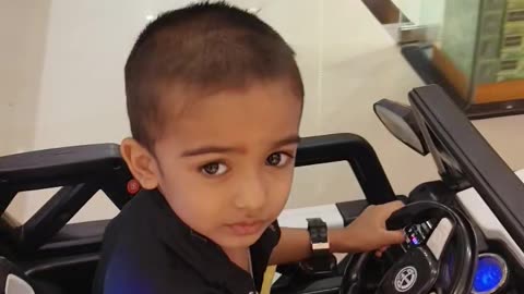 Lake Mall Kolkata baby car ride